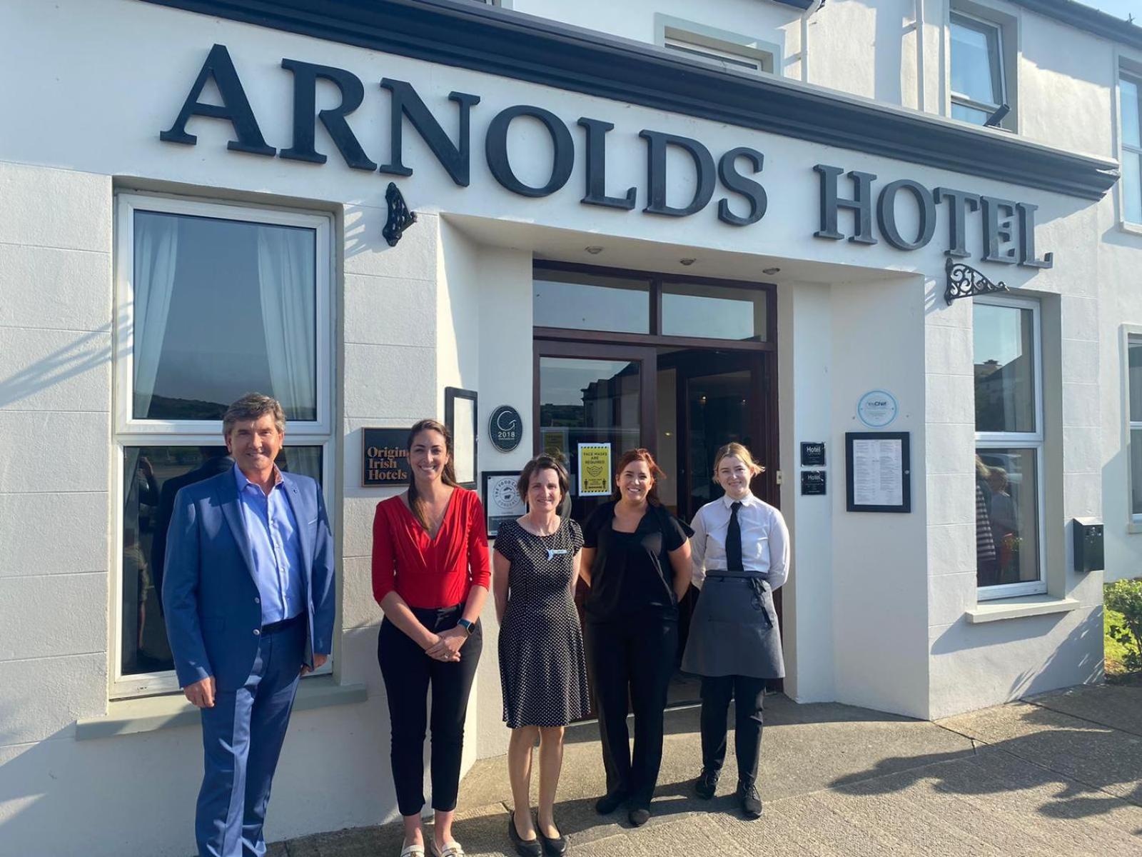 Arnolds Hotel Dunfanaghy Bagian luar foto